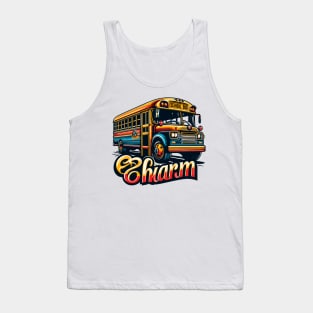 School Bus Charm Tank Top